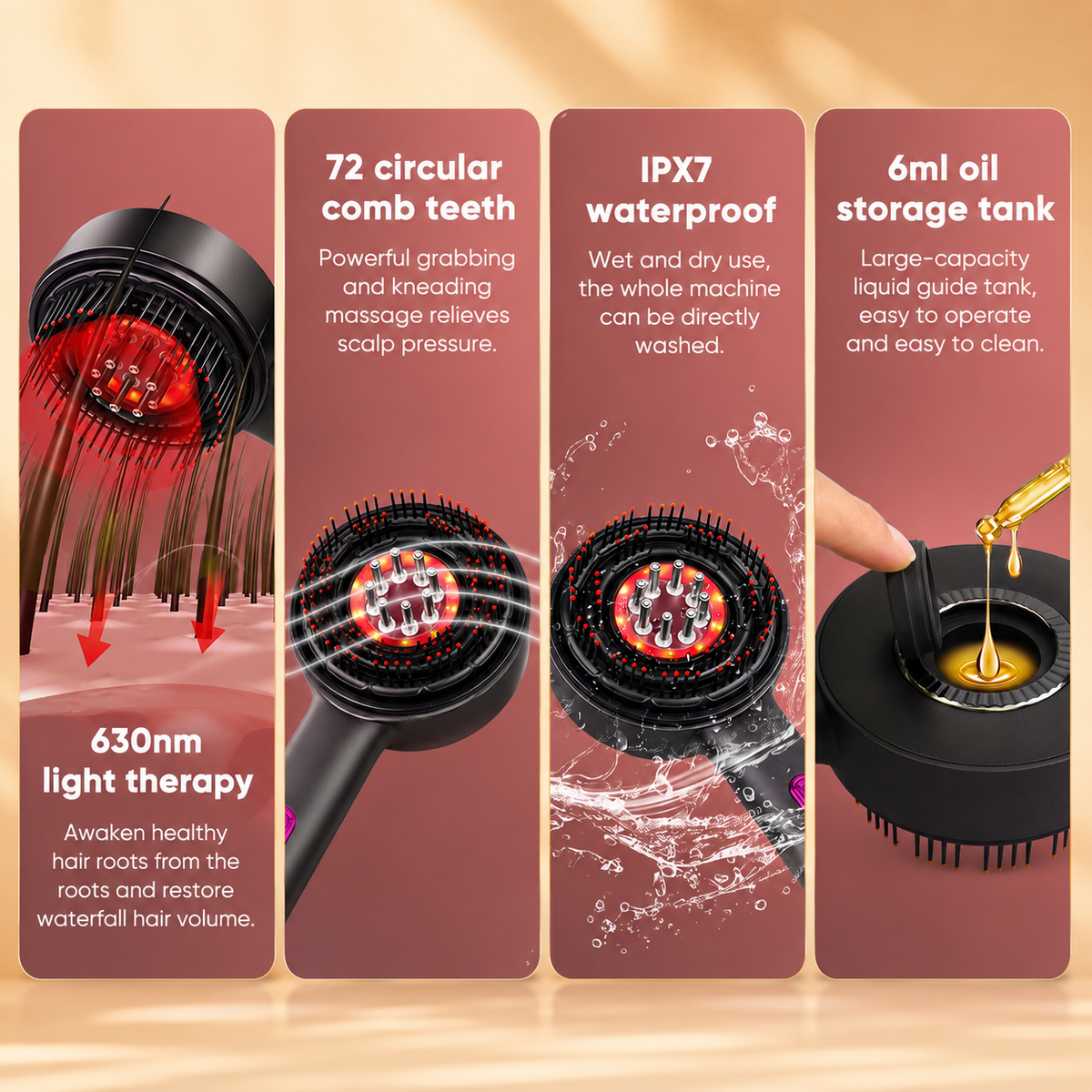 Multi-Function Hair Care Massager