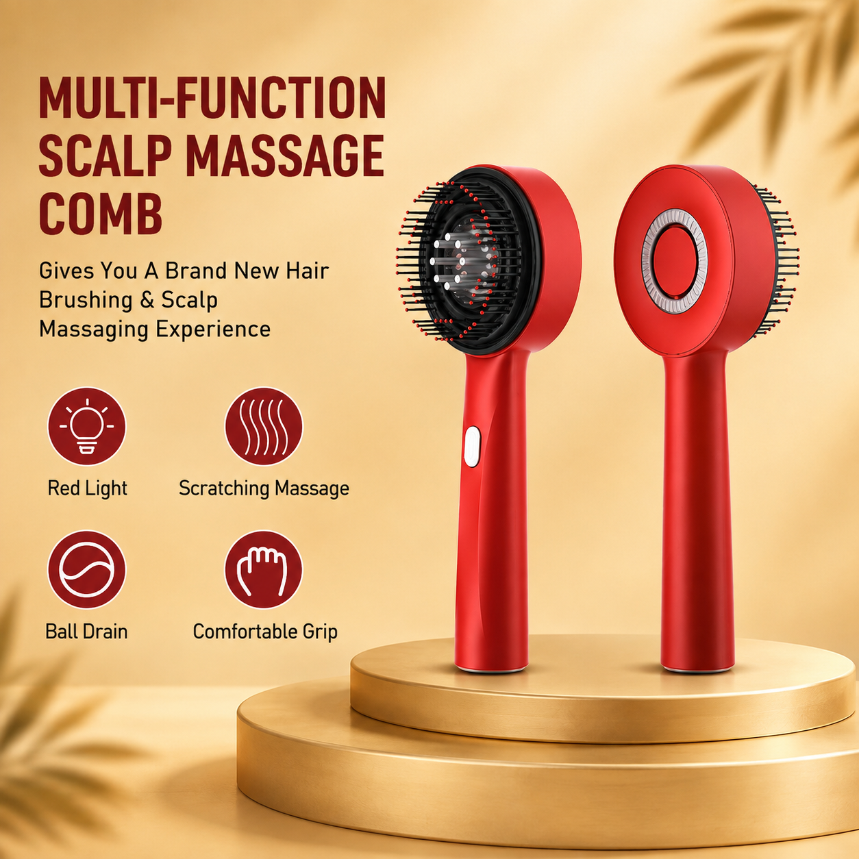 Multi-Function Hair Care Massager