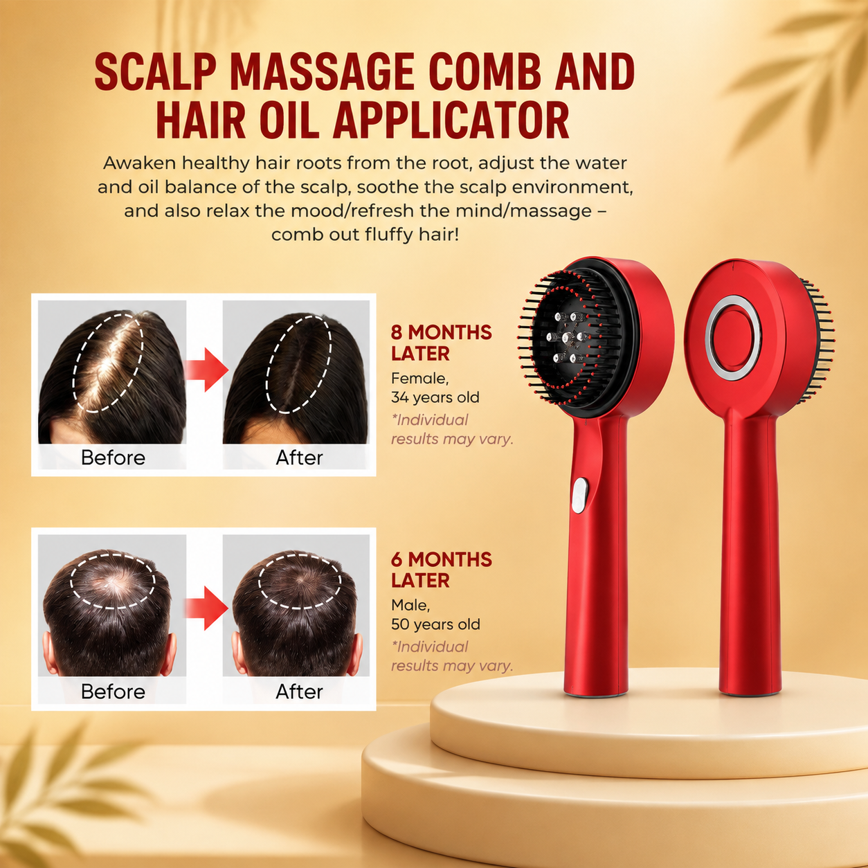 Multi-Function Hair Care Massager