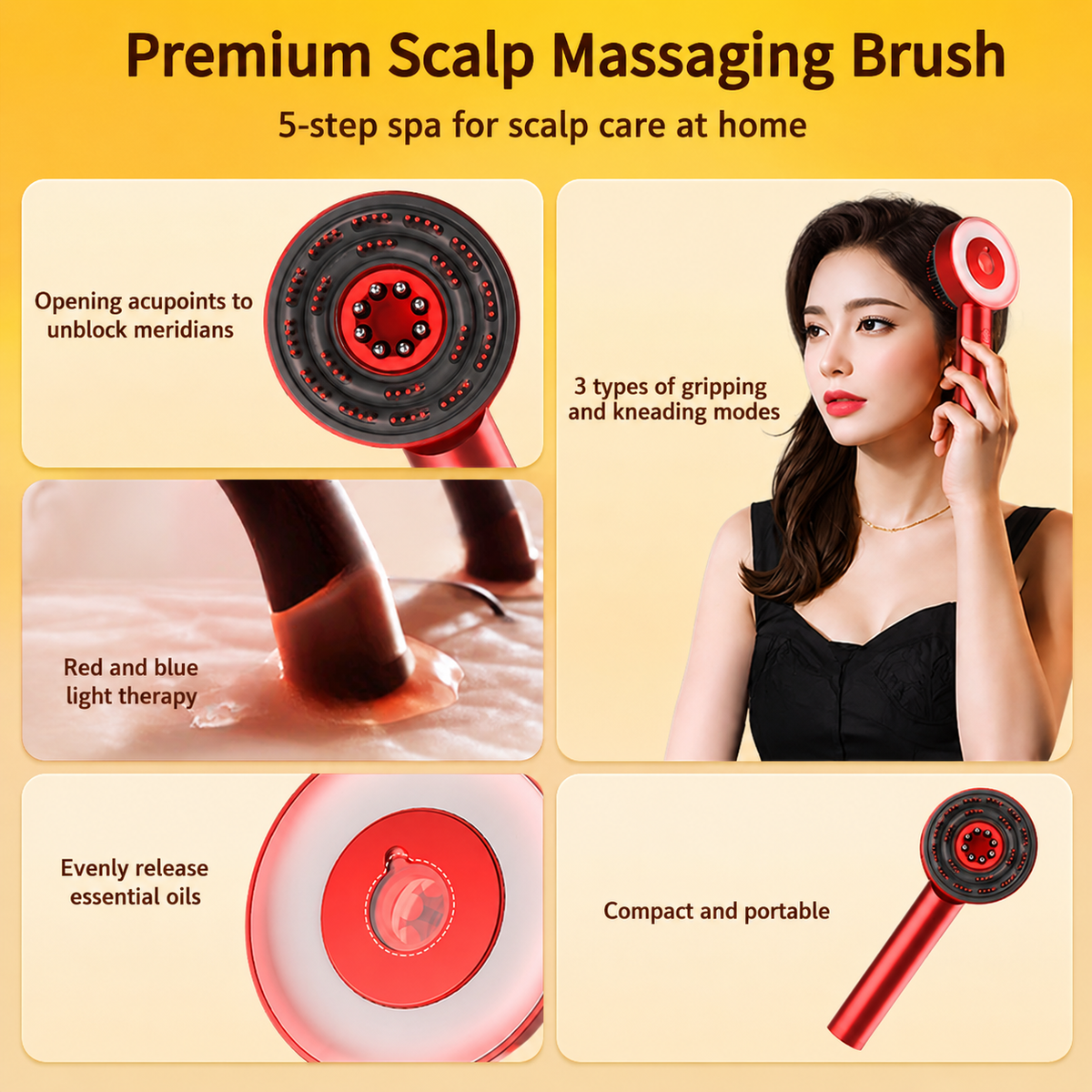 Multi-Function Hair Care Massager