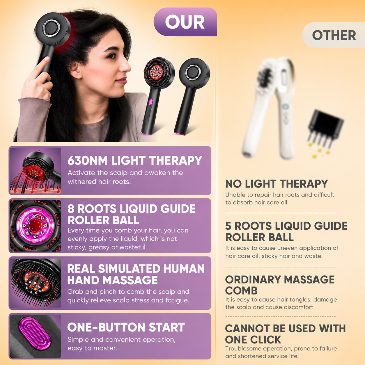 Multi-Function Hair Care Massager