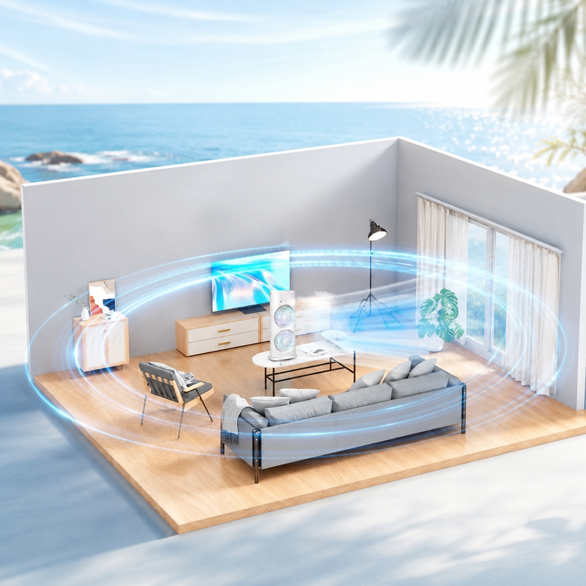 ✨FrostFlow Personal Air Fan